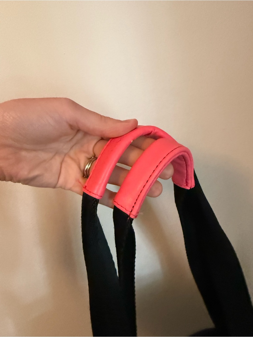 Tek Gear Black Women's Tote/Gym Bag with Neon Accents - Picture 7 of 10